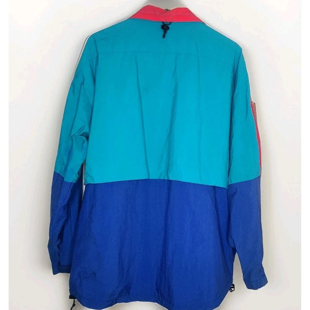Vtg The North Face Red Label Colorblock Windbreaker Jacket L Gorpcore Streetwear